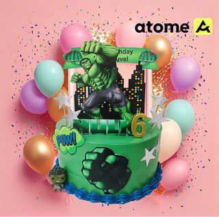 Avengers Hero themed Birthday Cake 收藏品 3