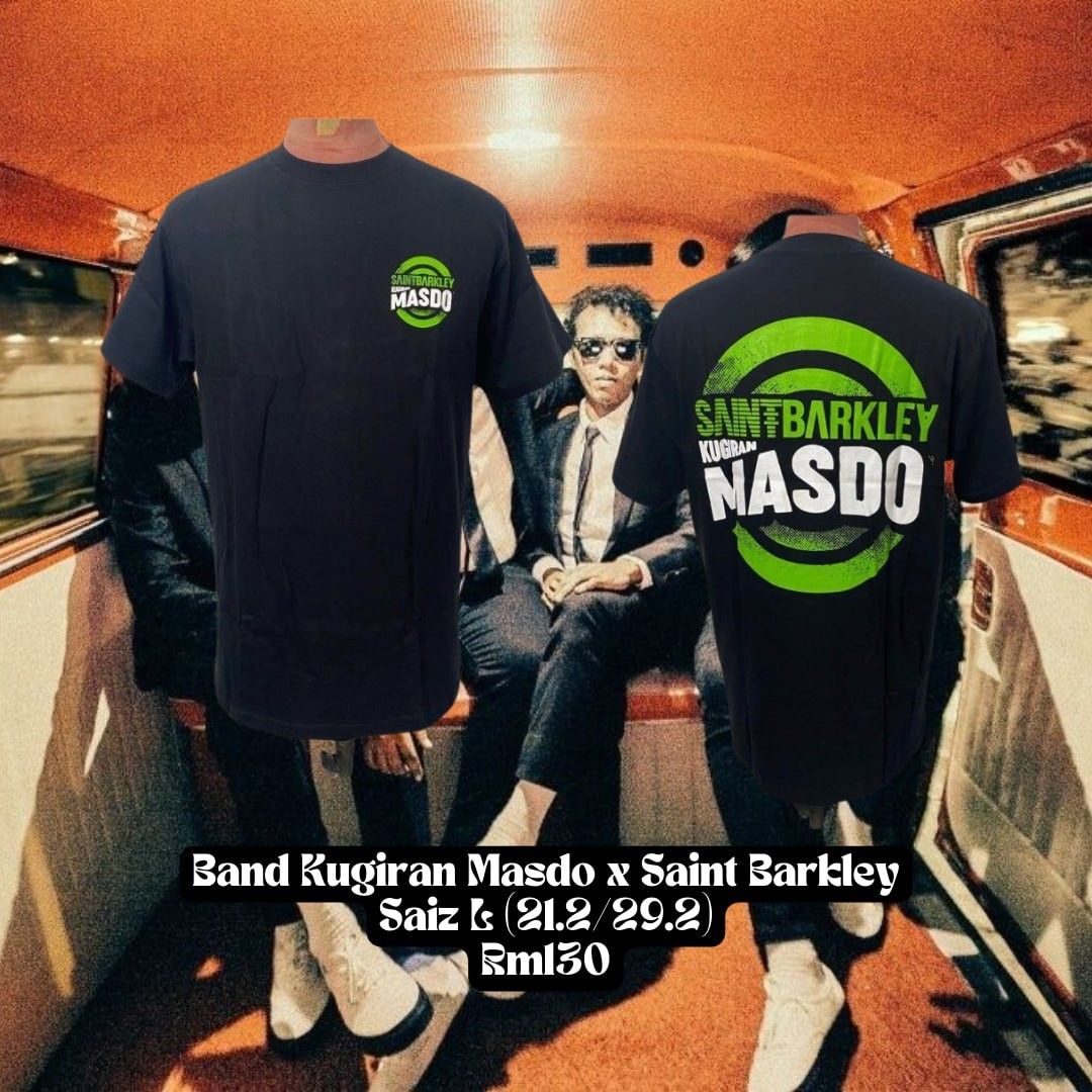 Band Masdo x Saint Barkley, Men's Fashion, Activewear on Carousell