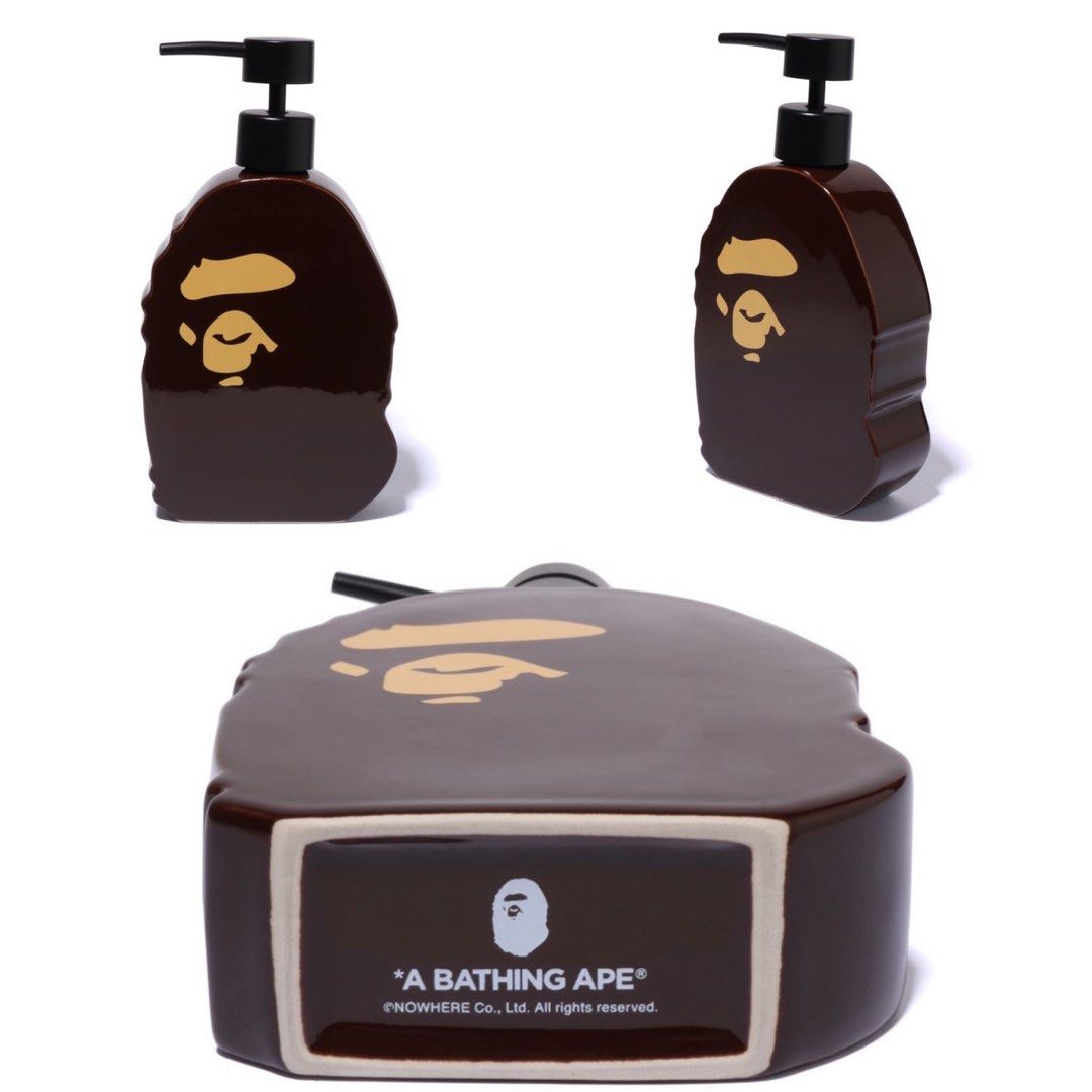 BAPE APE HEAD SOAP DISPENSER, Furniture & Home Living, Home