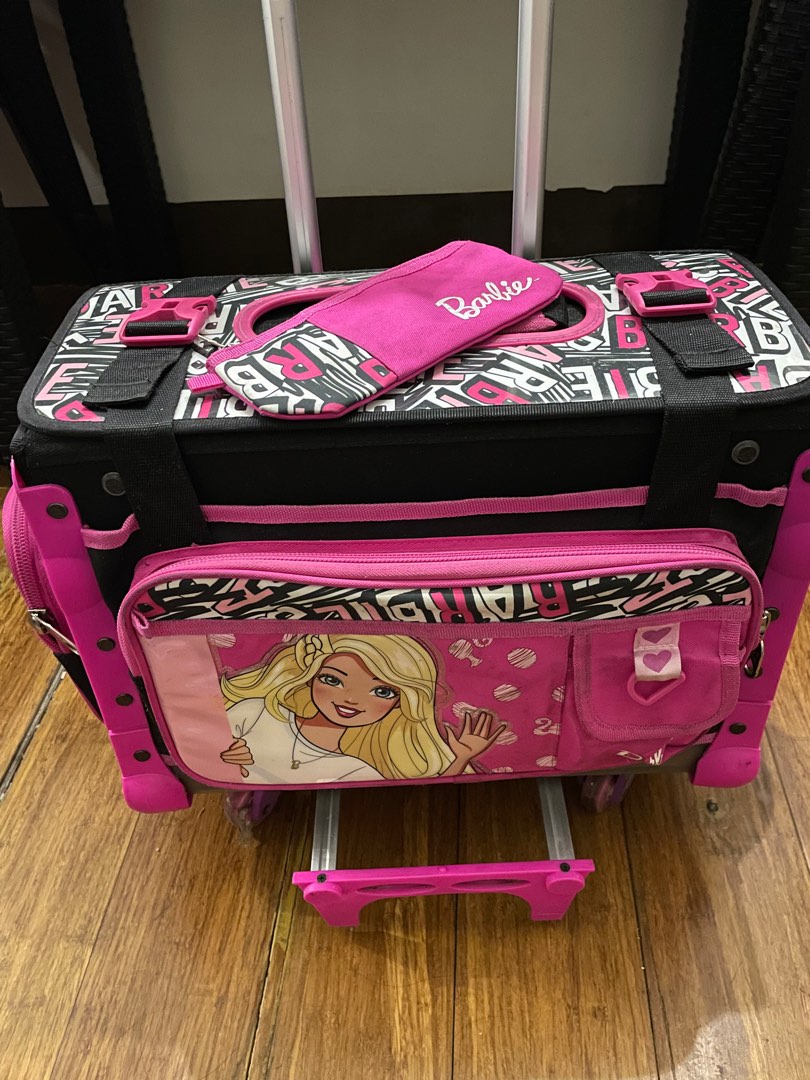 Barbie TROLLEY BAG Pre loved Babies Kids Babies Kids Fashion on Carousell