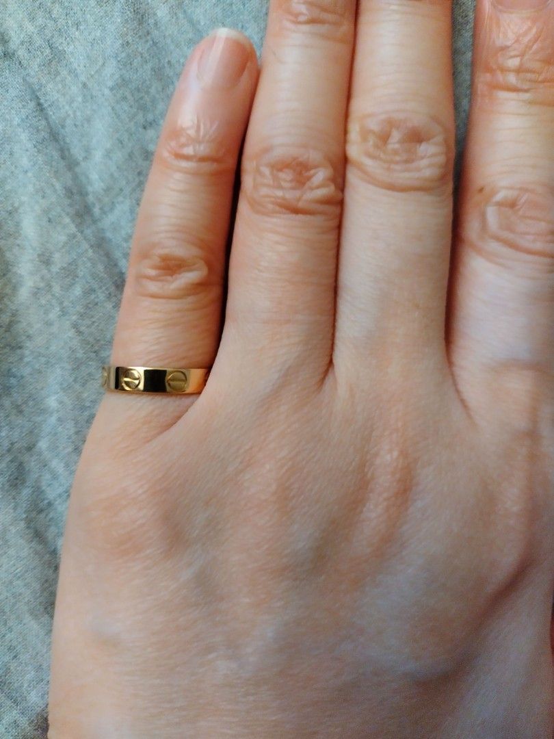 Cartier love ring pinky new arrivals