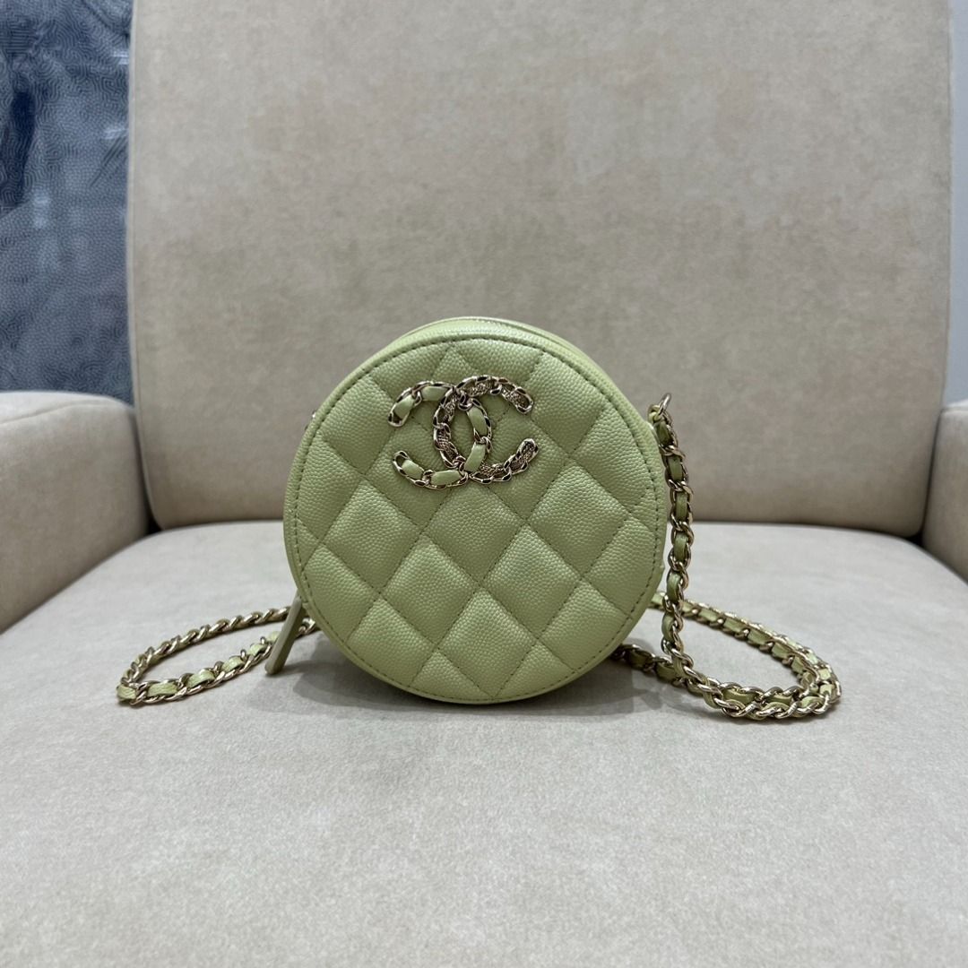 Chanel 19 Round Clutch with Chain Women s Fashion Bags Wallets Cross body Bags on Carousell