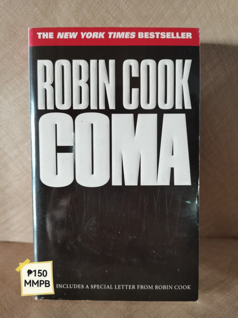 Coma by Robin Cook (Category: Storybooks) located in Antipolo. Submitted by olienabooks (Listing ID 1314937597, Image 1). Description: Mass market paperback/MMPB Old stock *may have tanning/foxing pages.