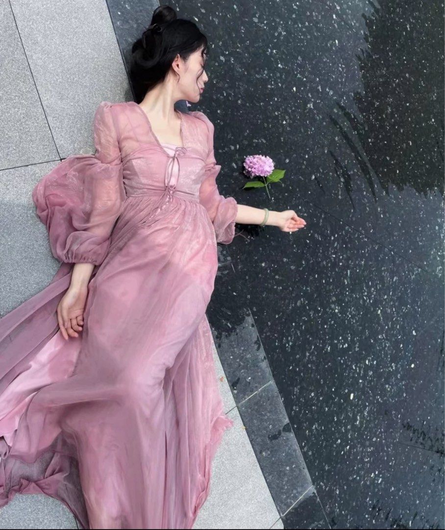 flowy long dress, Women's Fashion, Dresses & Sets, Dresses on Carousell flowy long dress, Women's Fashion, Dresses & Sets, Dresses on Carousell