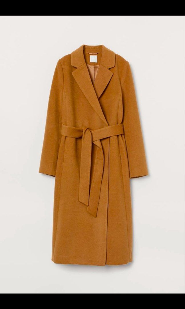 Forever 21 - Light Long Coat with Tie Belt (Category: Coats, Jackets and Outerwear) located in Caloocan City. Submitted by escolar (Listing ID 1315030983, Image 1). Description: Last photo actual when worn.