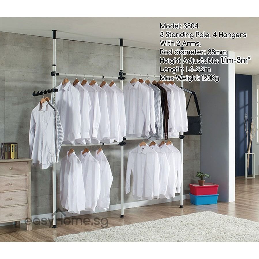 Korean clothes hanger rack new arrivals