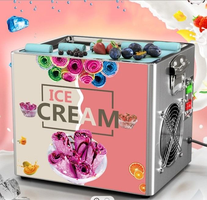Fried Ice Cream Machine / fried yogurt machine (Category: Ice-cream Makers) located in Caloocan City. Submitted by jynneyu68319 (Listing ID 1314954265, Image 2). Description: FOR SALE ❕❗️❕❗️ Fried Ice Cream Machine / fried yogurt machine This is a real fried ice machine, No need to put in the refrigerator, plug and play, fast cooling ₱30,450 model : cbj10 volt : 220v frequency : 50hz power : 330w dimension : 34*28*30cm n.w : 15kg refrigator : R13