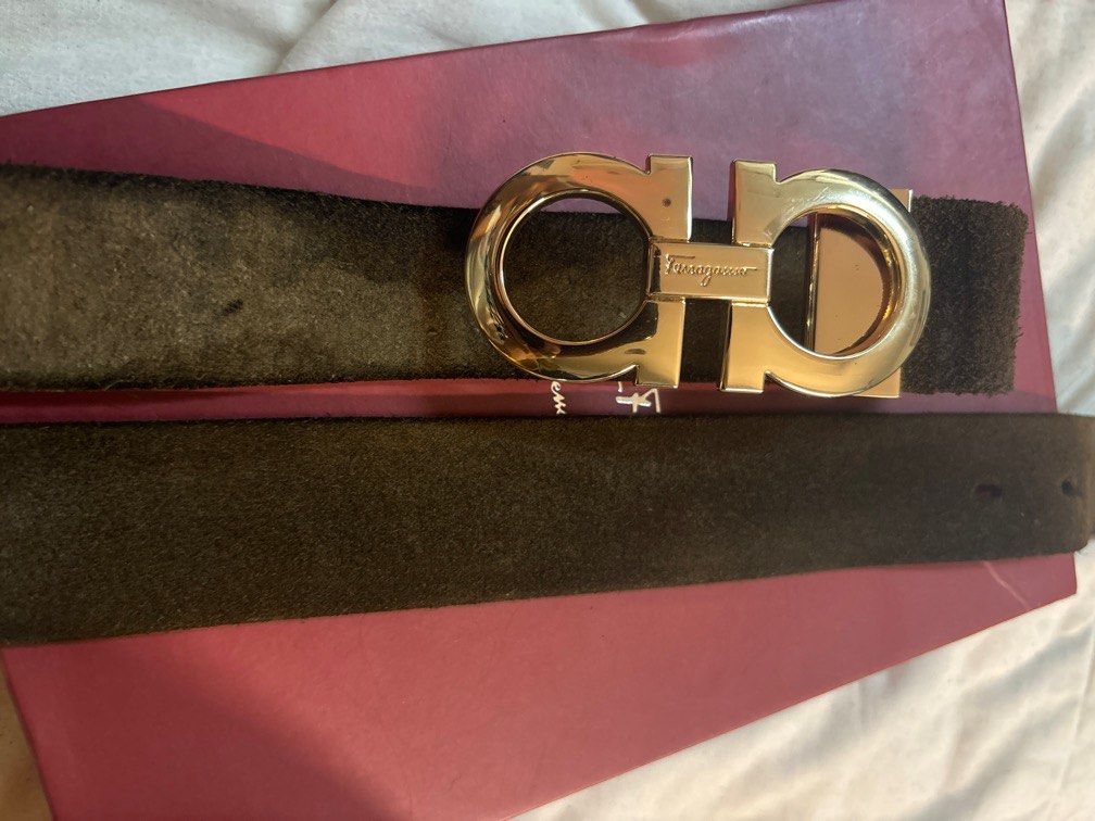 Ferragamo belt xl buckle clearance