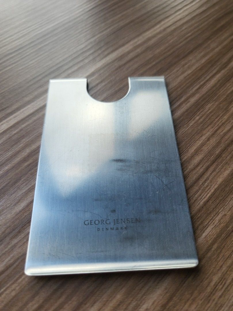 George Jensen Money Clip , Card Holder , Name Card Holder, Hobbies & Toys,  Memorabilia & Collectibles, Currency on Carousell