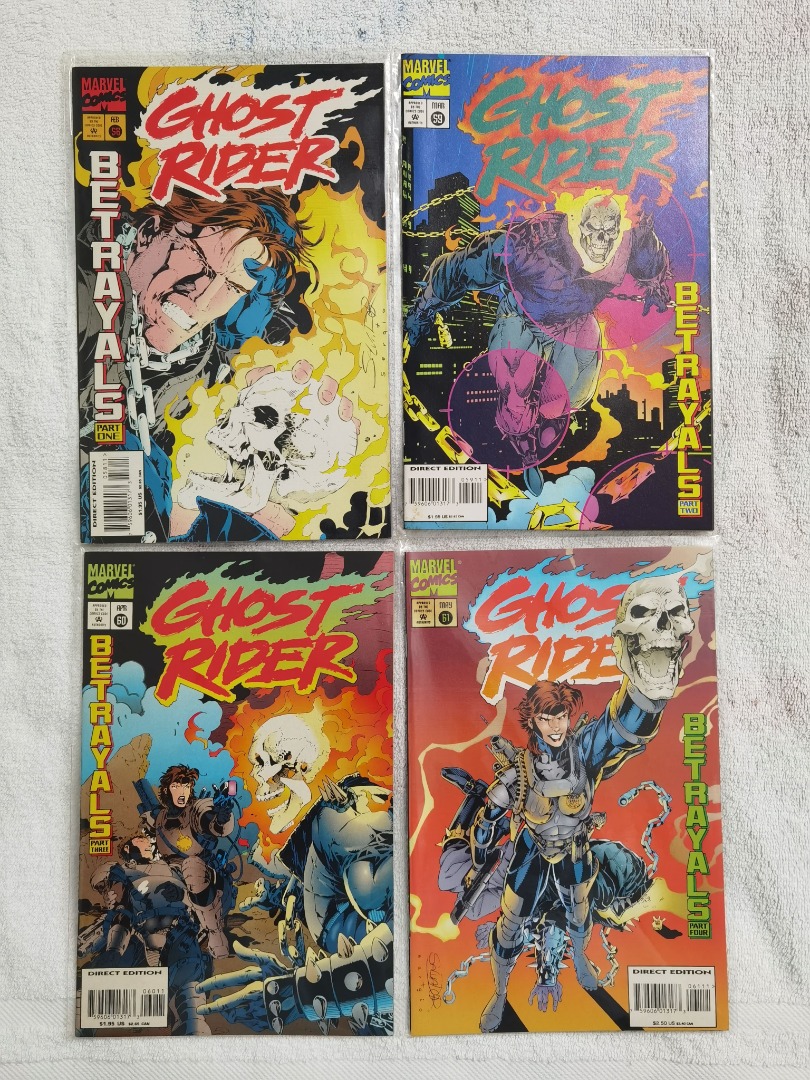 GHOST RIDER (1990) issue 58, 59, 60, 61. 