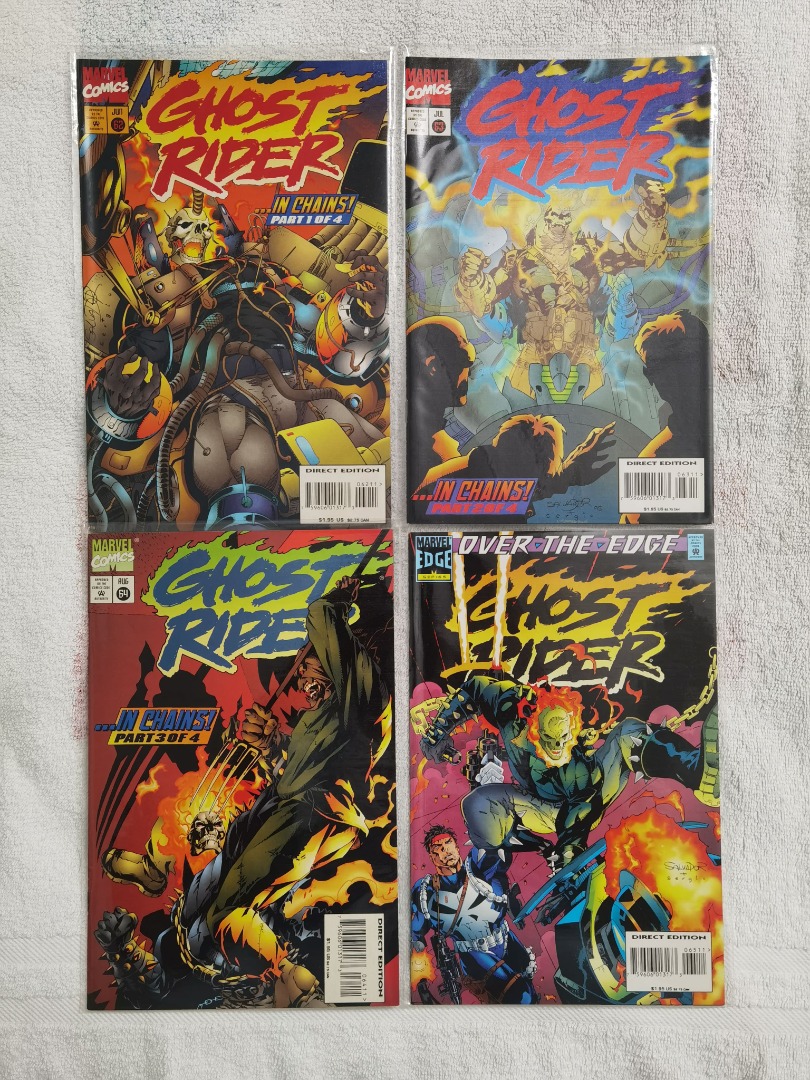 GHOST RIDER (1990) issue 62, 63, 64, 65. 