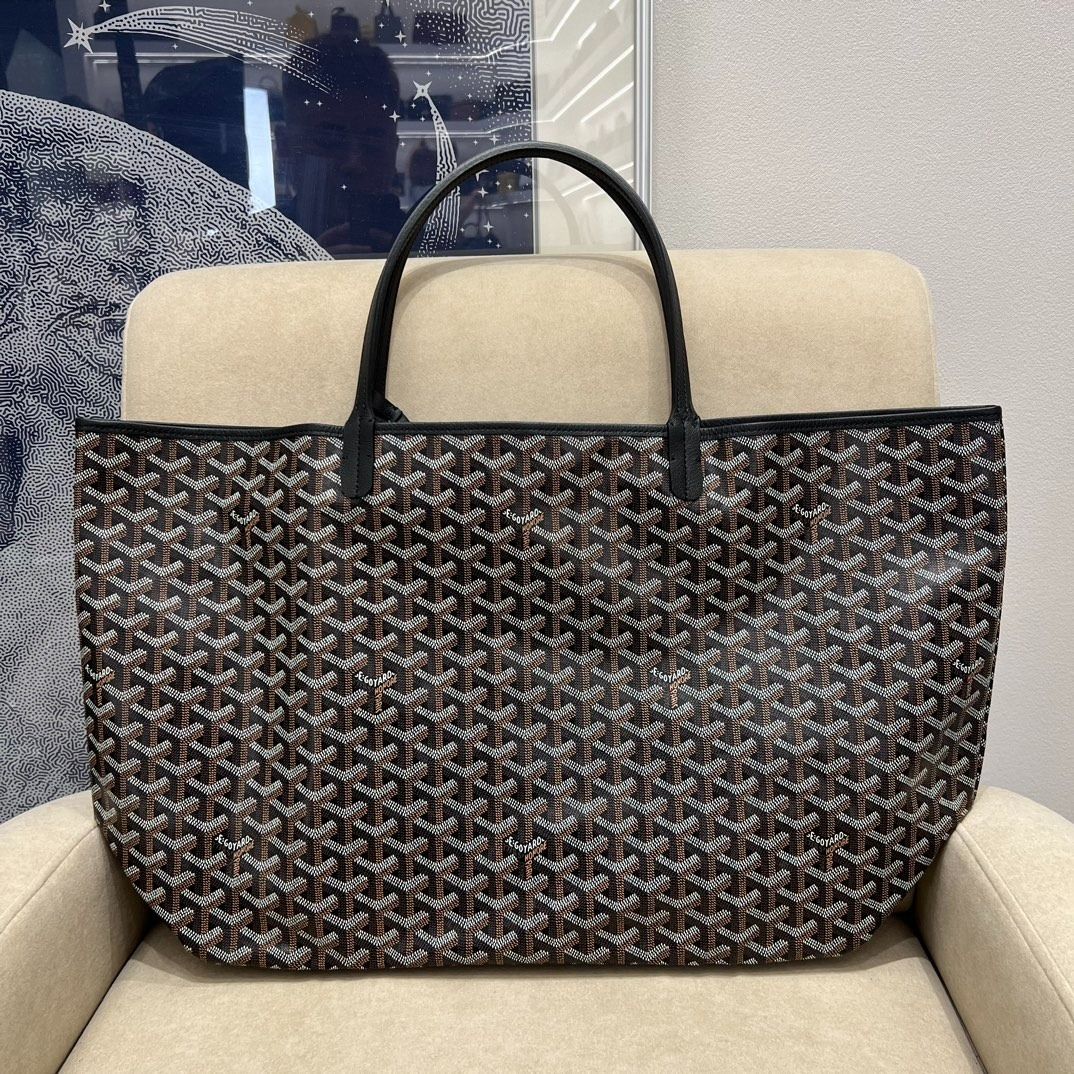 Goyard gm black hot sale