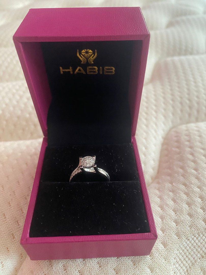 Habib Jewels Diamond Wedding Ring Women s Fashion Jewelry Organisers Rings on Carousell