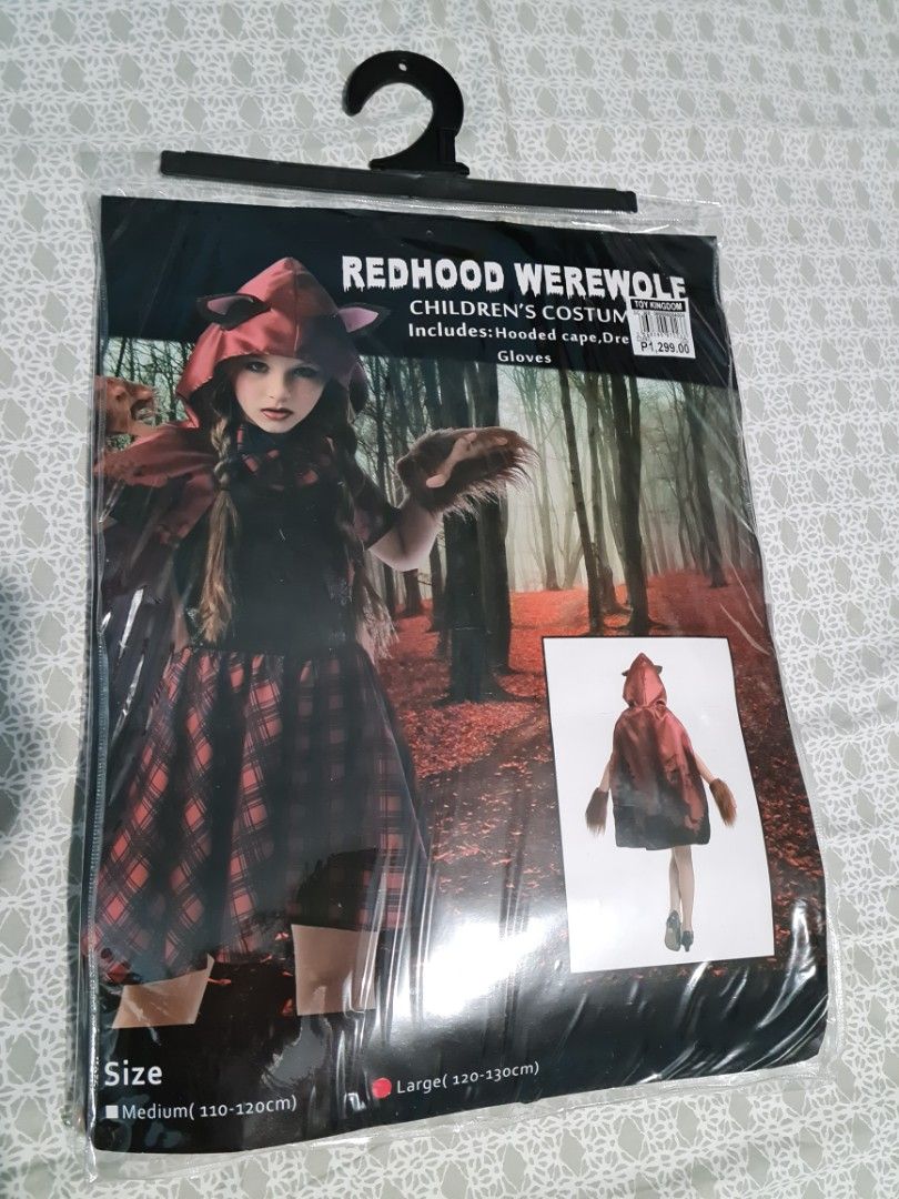 Halloween Werewolf costume (preloved) (Category: Babies & Kids Fashion) located in Quezon City. Submitted by jaggerlexy (Listing ID 1315037965, Image 3). Description: for sale halloween costume from toy kingdom good for 3-4yrs old.