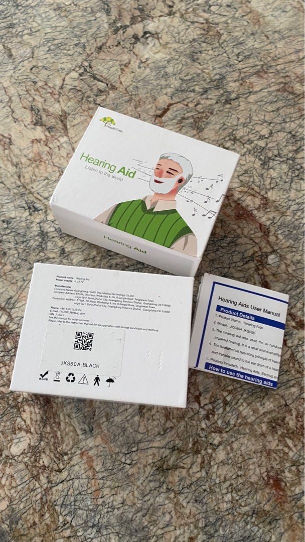 Hearing Aid BOX only (Category: Visual & Hearing Aids) located in San Pablo. Submitted by itemsplus (Listing ID 1315041308, Image 3). Description: Hearing Aid Box and Manual Only. ₱350 shipped via J&T payment via GCash. .