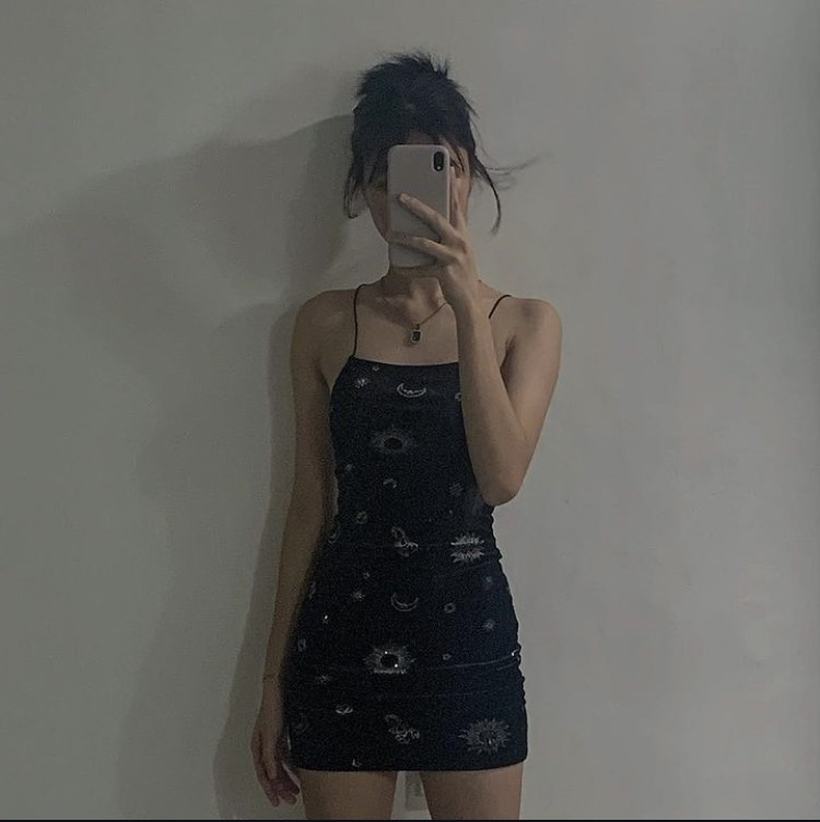 H M Black Bodycon Dress Astrology Women s Fashion Dresses Sets Dresses on Carousell