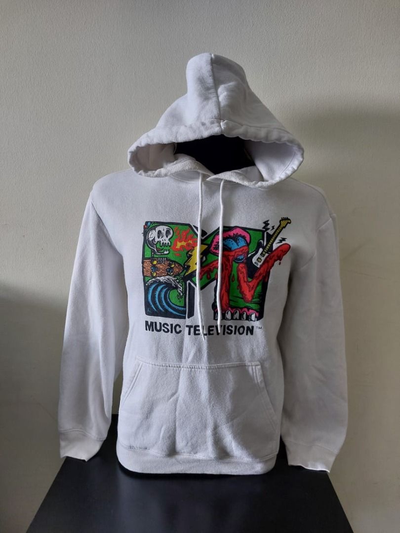 H M MTV Hoodie Men s Fashion Tops Sets Hoodies on Carousell