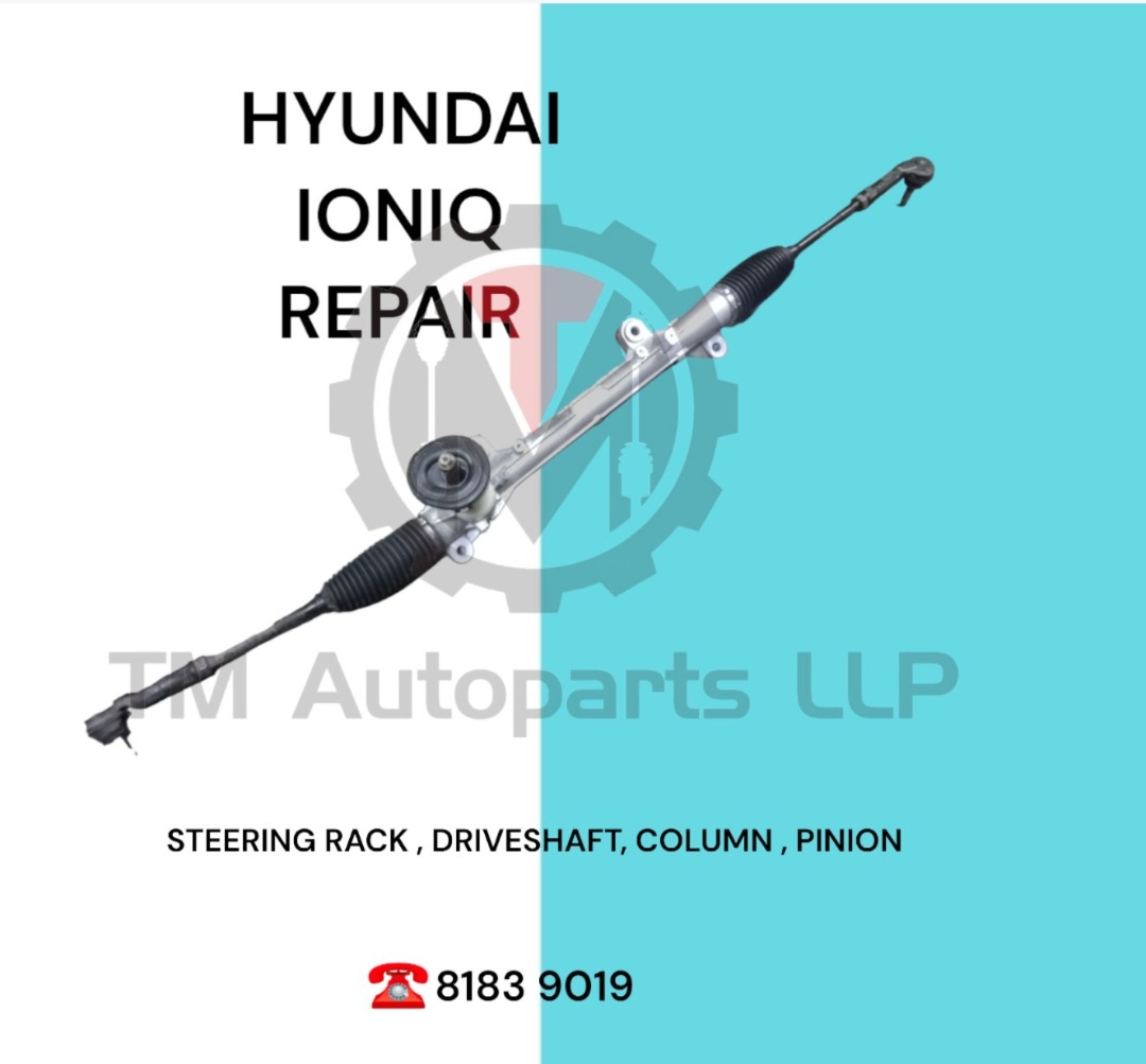 Hyundai Ioniq Undercarriage Car Repair Servicing Steering Rack