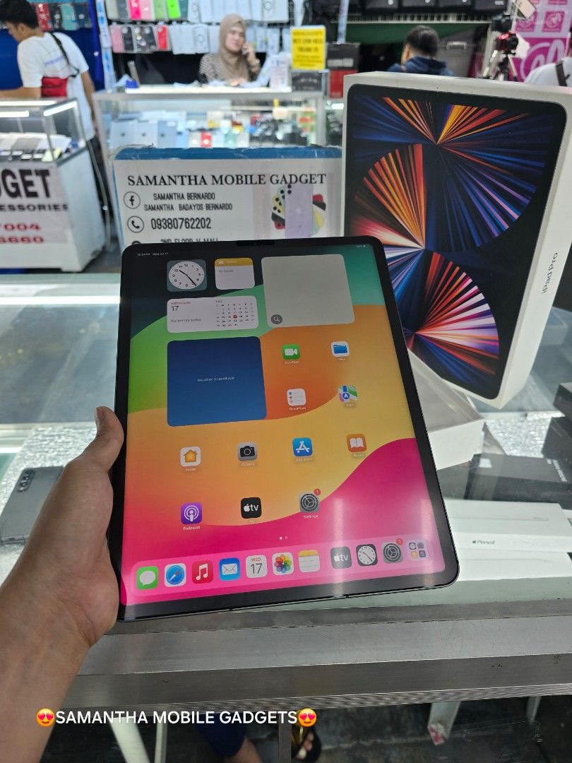 Ipad PRO M1 5THGENERATION 12.9 1TB WIFI CELLULAR (Category: iPad) located in Manila. Submitted by lenweltong05295 (Listing ID 1314982451, Image 3). Description: Ipad PRO M1 5THGENERATION 12.9 1TB WIFI CELLULAR Secondhand Same Serial Box Good Condition Ready to USED.
