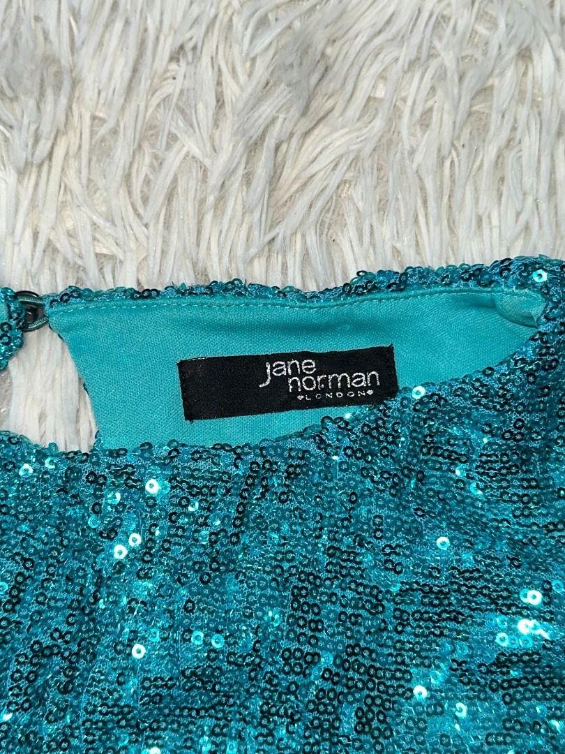 Jane Norman metallic disc sequin dress Women s Fashion Dresses Sets Dresses on Carousell