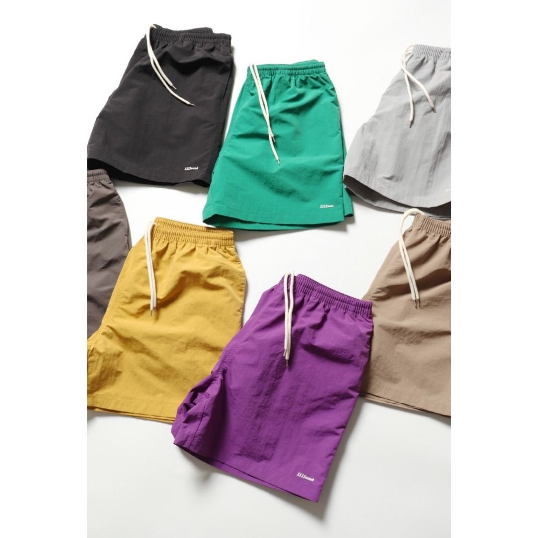 JJJJound Camper Short 7 ショートパンツ ブラウン jjjjound Camper Short 7 -Brown L 【公式通販】
