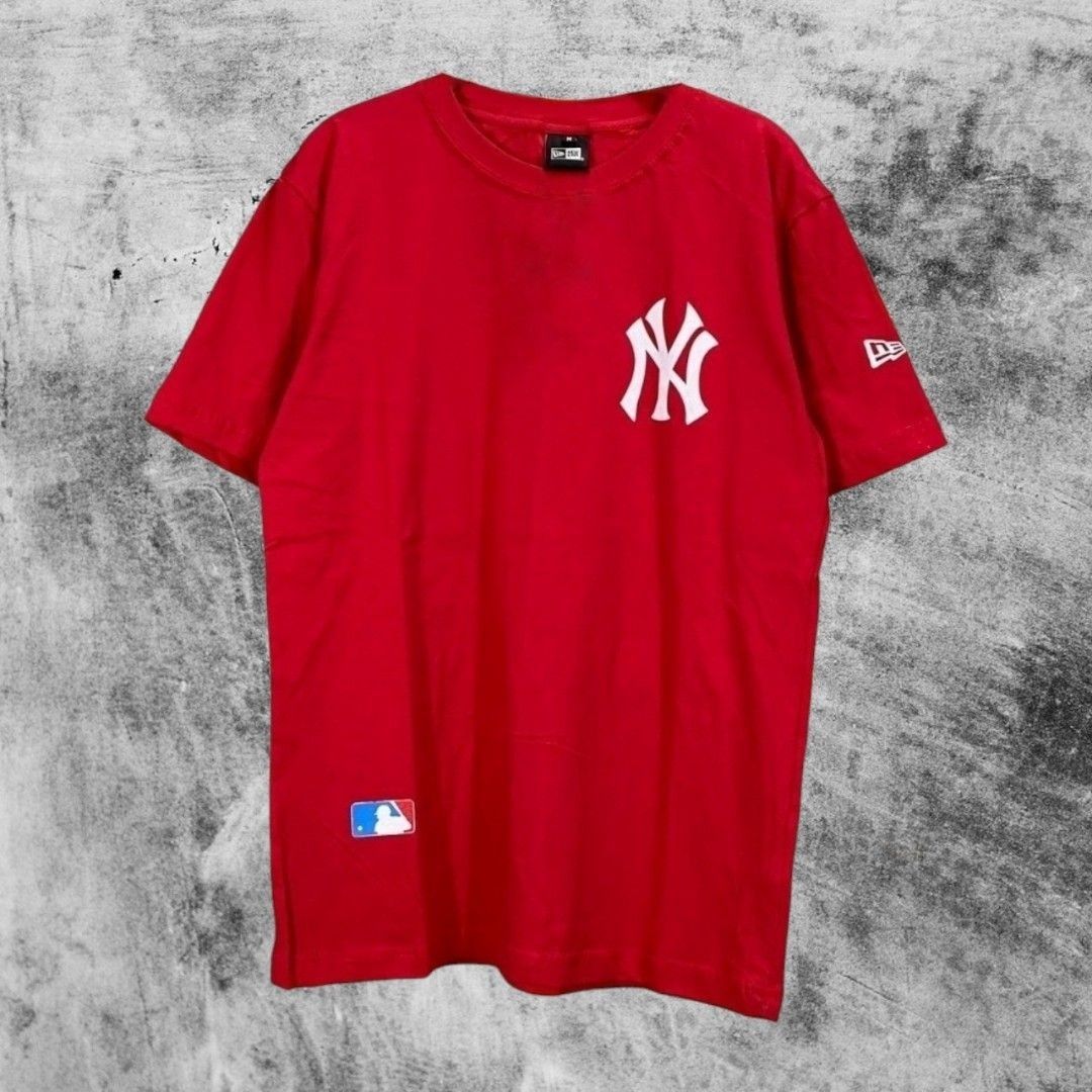 Supreme Yankees Baseball Jersey Red Yankees Shirt Kaos T-Shirt New