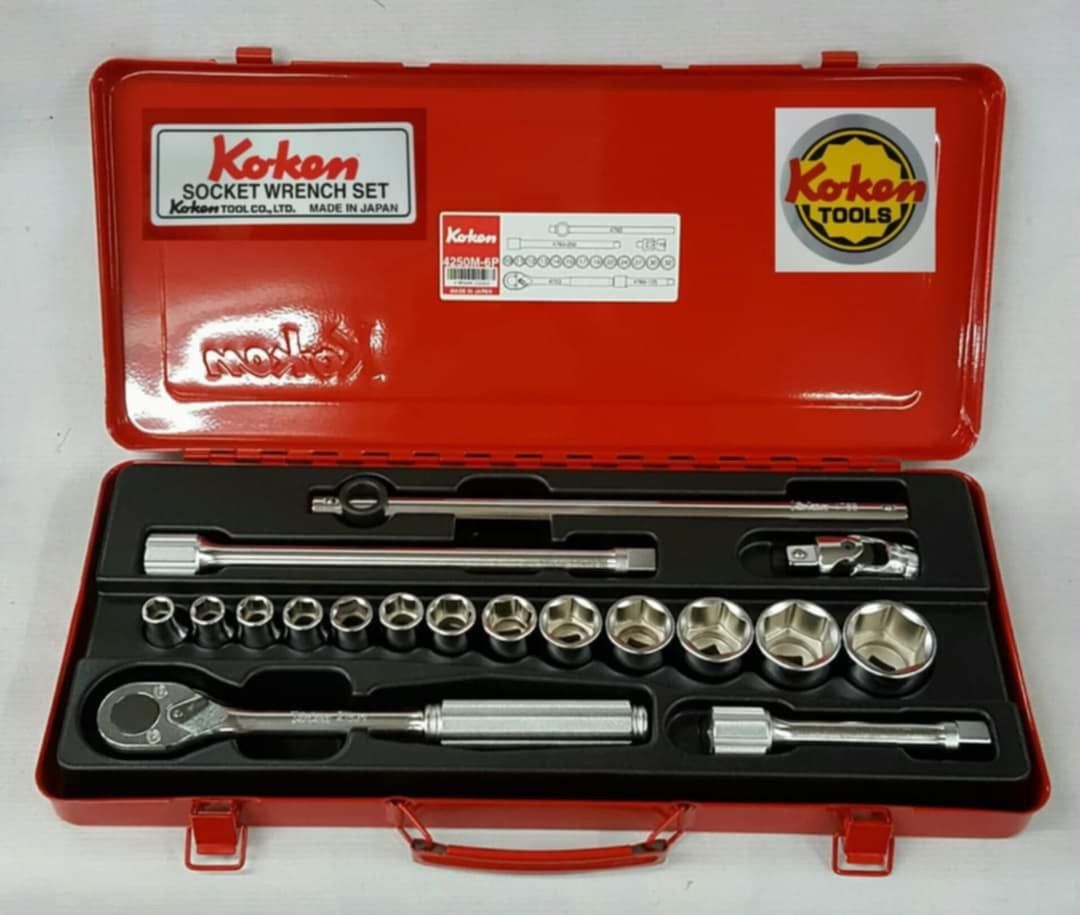 KOKEN SOCKET WRENCH SET Made in Japan (Category: Construction Tools & Equipment) located in Manila. Submitted by tonpornel (Listing ID 1314971546, Image 1). Description: Ton-Pornel Mercantile • We supply Powertools, Hardware tools, Plumbing, Paints, Electrical and Construction materials • We offer Paint Mixing and Powertools Repair Visit us: 38 Marcos Highway Mayamot, Antipolo City https://maps.google.com/?cid=1384230075759805792&entry=gps Store 