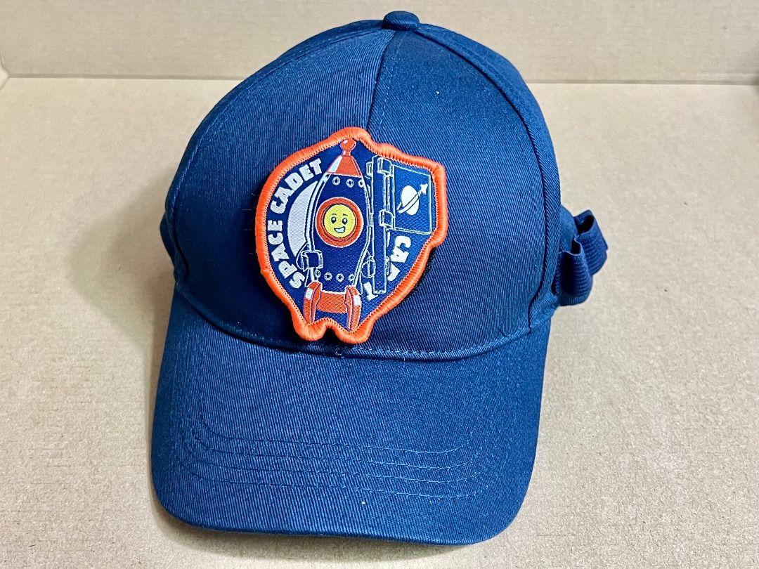 全新Lego 太空主題帽 (全新, 連徽章） Brand NEW Lego Space themed Cap with changeable ...