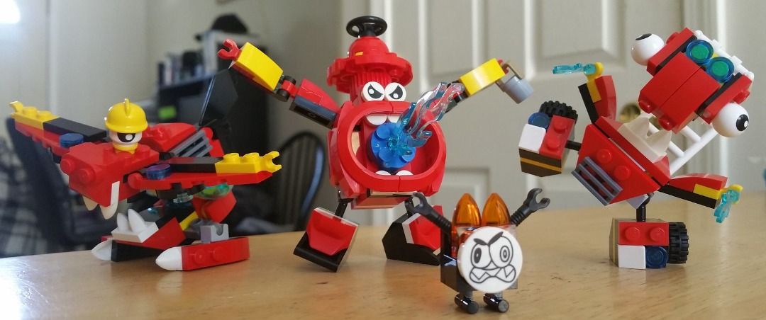 Lego Set 5004882 1 MIXELS MCFD Mixels 41563 41564 41565 Carousell