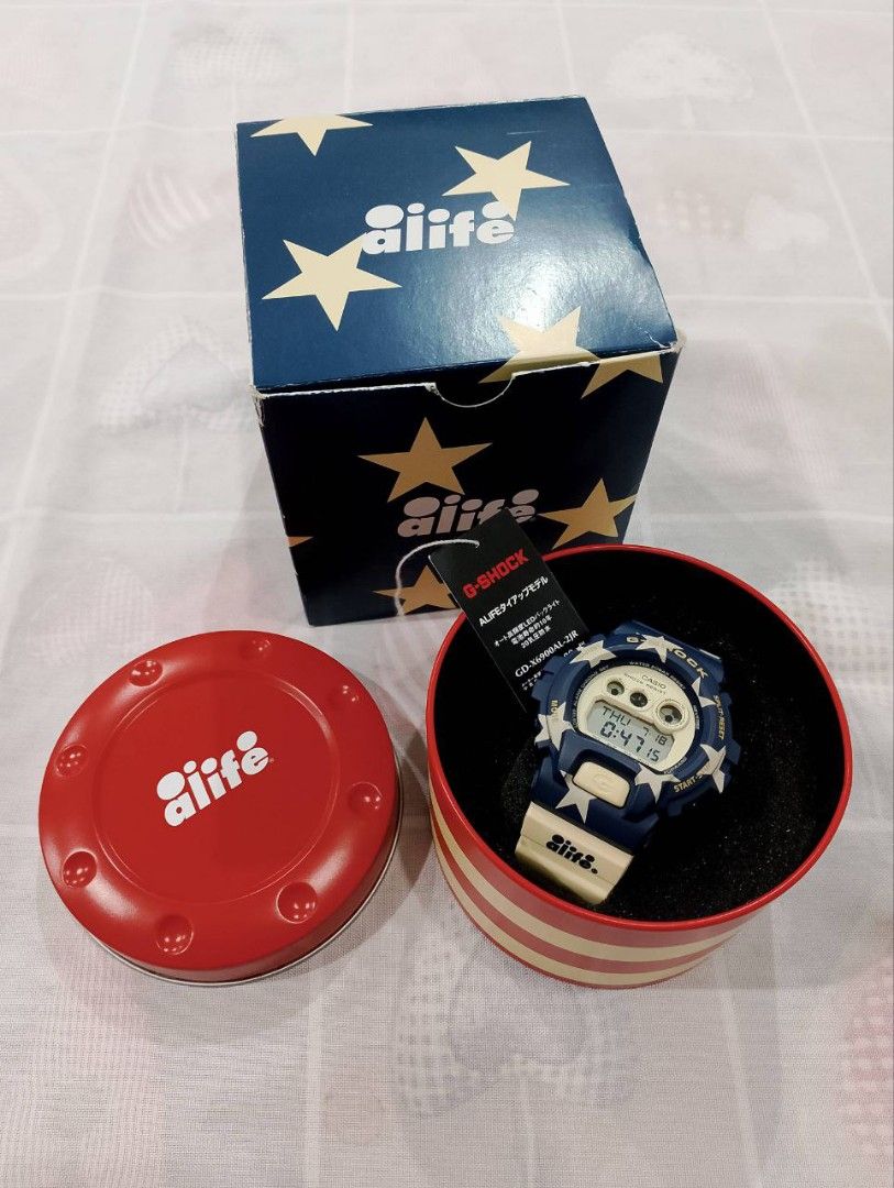 Limited Edition CASIO G-SHOCK x ALIFE GD-X6900AL-2JR U.S.A Flag