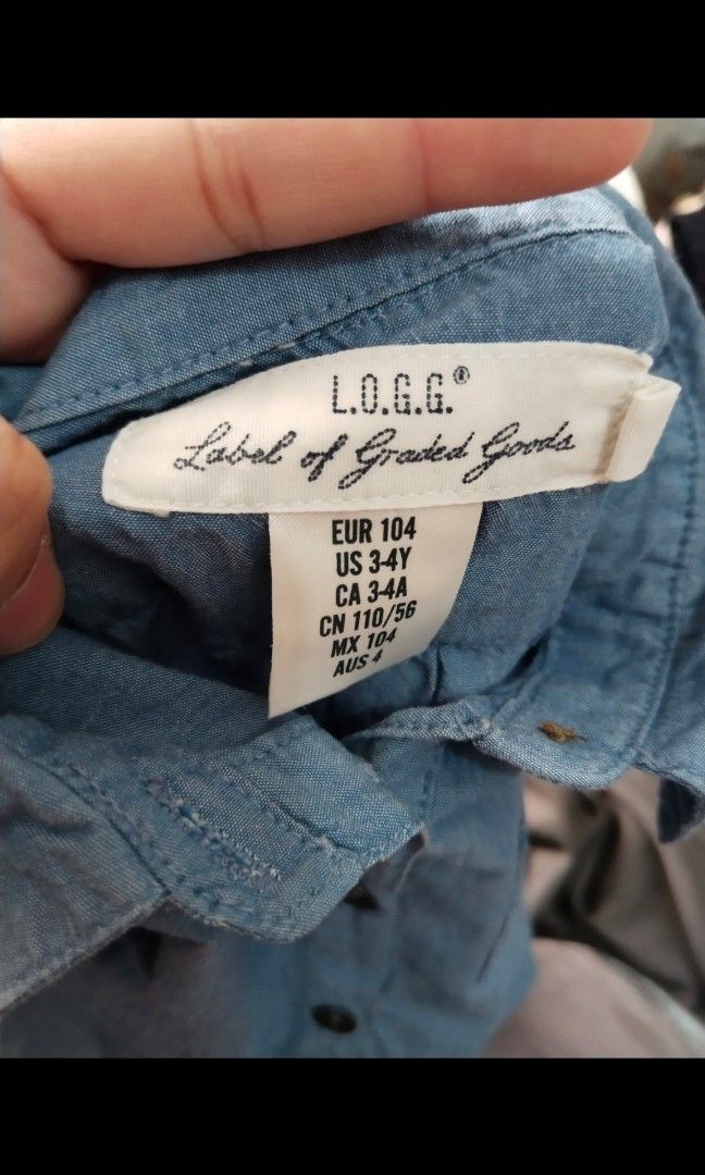 LOGG Dress Tops Babies Kids Babies Kids Fashion on Carousell