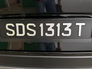 3 Digit Car Number Plate for Sale: SGJ 155 B (SGJ155B), Car Accessories ...