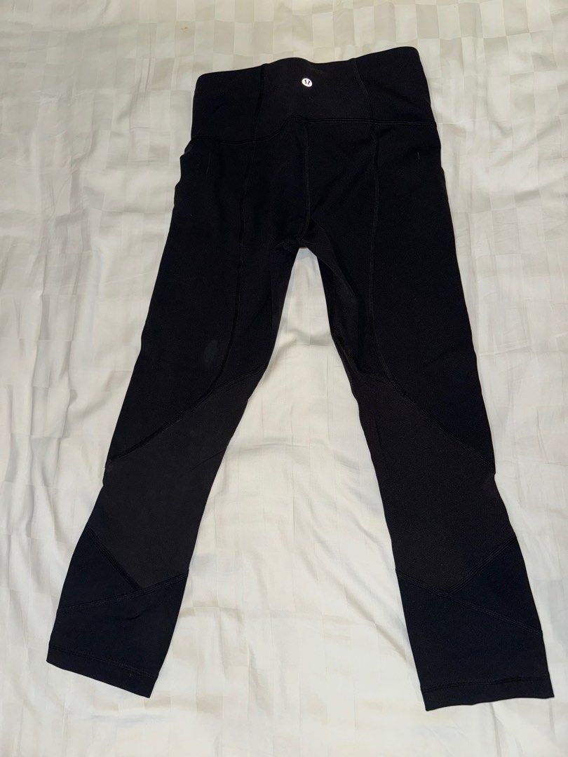 lululemon black tights with pockets Women s Fashion Activewear on Carousell