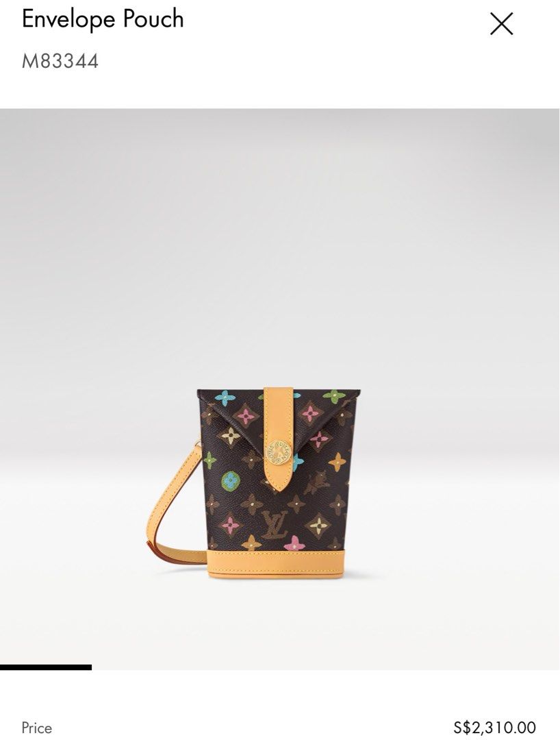 Lv envelope pouch outlet