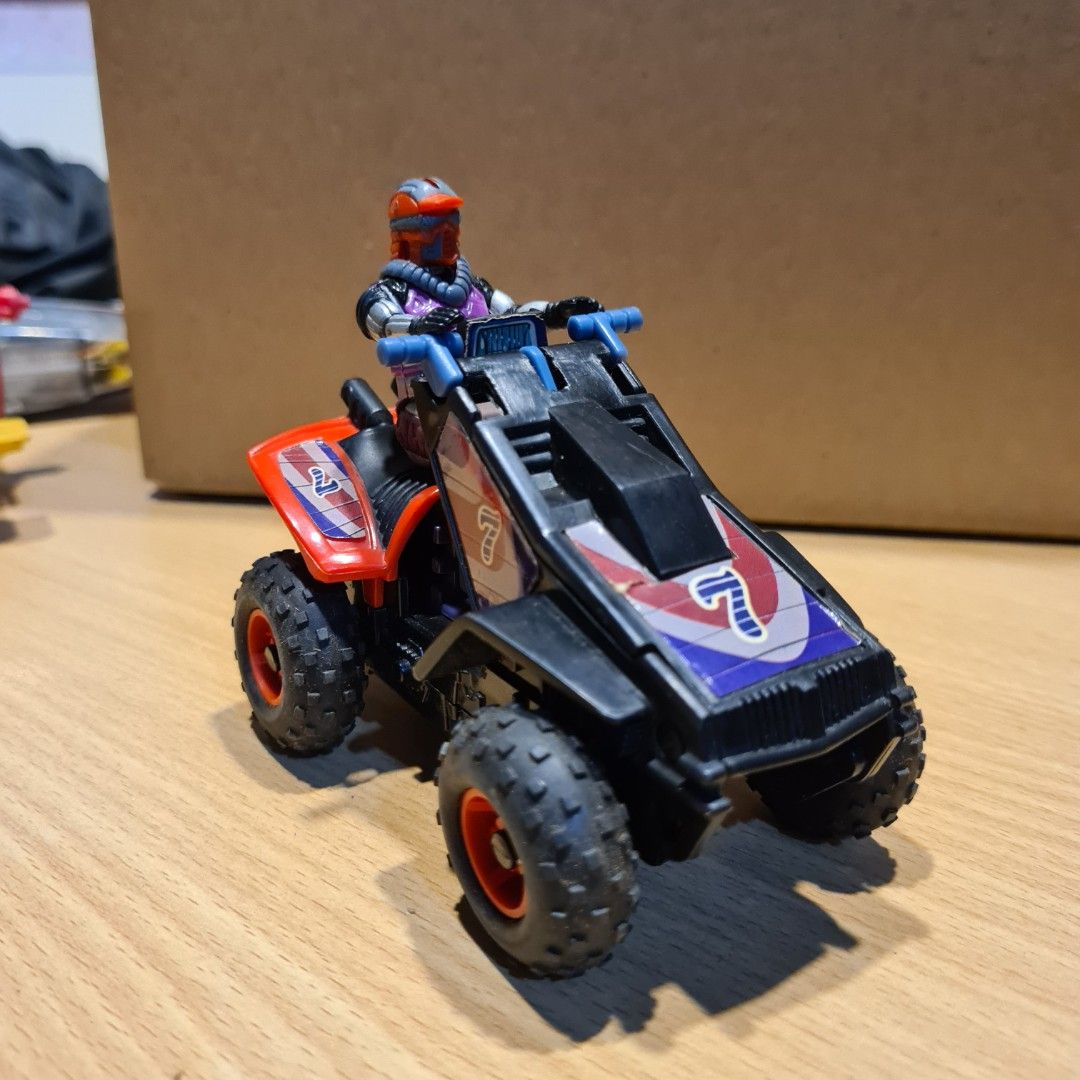 M.A.S.K Iguana by kenner (Category: Action & Battle Toys) located in Manila. Submitted by bacmanoriginals (Listing ID 1315089371, Image 3). Description: Authentic well used see pic to appreciate. collector's item brings back memories.
