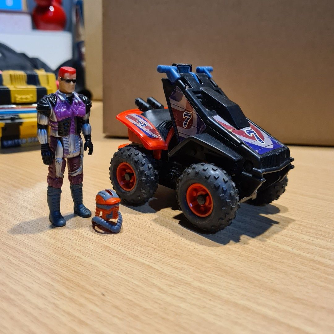 M.A.S.K Iguana by kenner (Category: Action & Battle Toys) located in Manila. Submitted by bacmanoriginals (Listing ID 1315089371, Image 1). Description: Authentic well used see pic to appreciate. collector's item brings back memories.