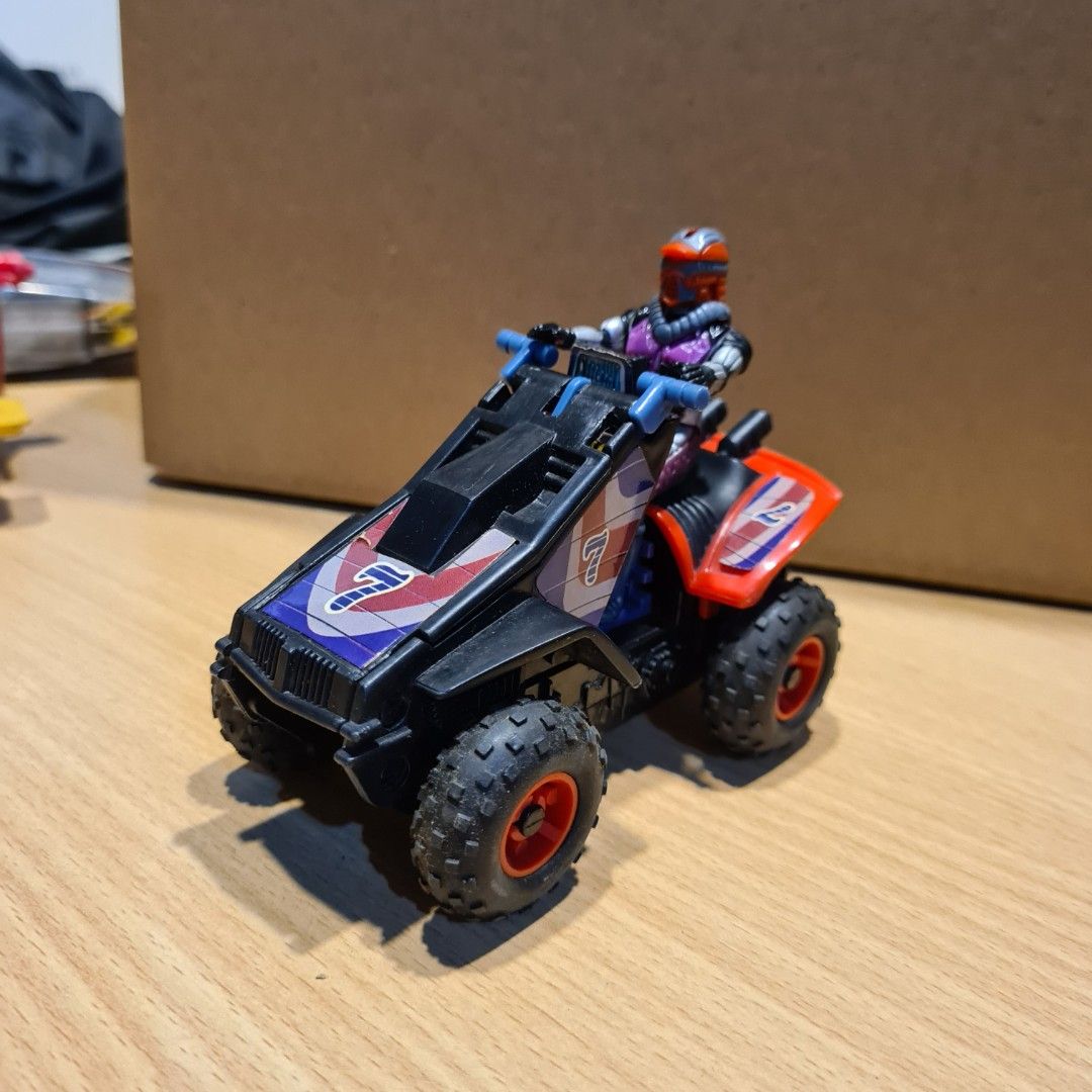 M.A.S.K Iguana by kenner (Category: Action & Battle Toys) located in Manila. Submitted by bacmanoriginals (Listing ID 1315089371, Image 2). Description: Authentic well used see pic to appreciate. collector's item brings back memories.