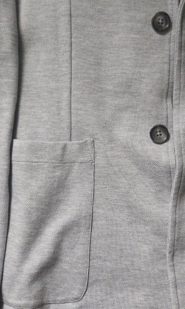 MICHAEL KROS MK BLAZER JACKET MENS SIZE L LARGE GREY