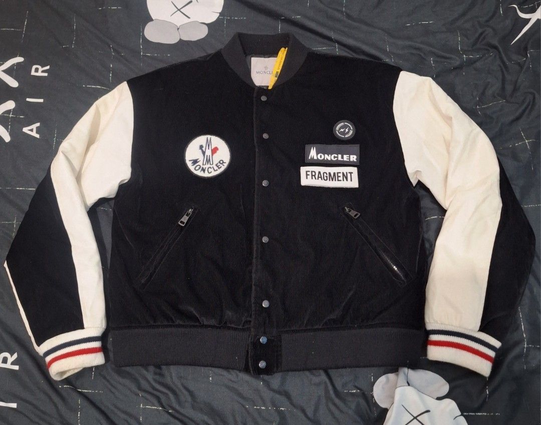 Moncler fragment varsity jacket online