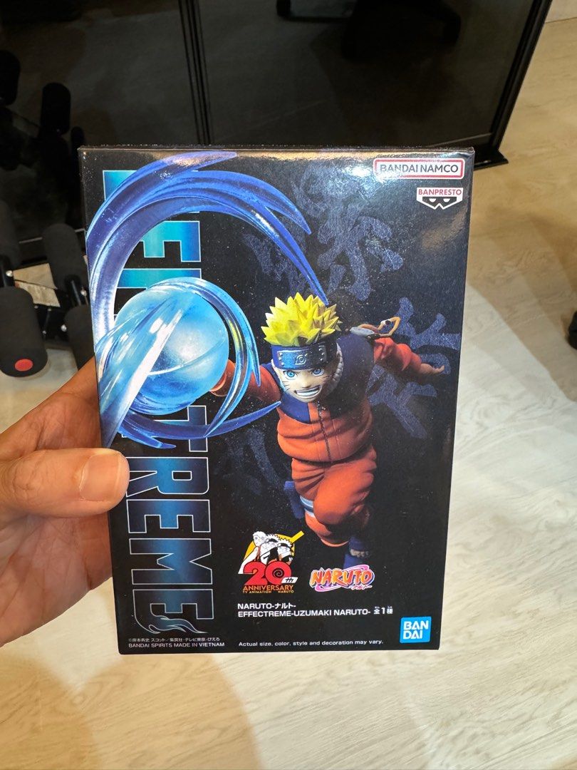 Naruto Effectreme (Category: Toy Figures) located in Singapore. Submitted by leody1 (Listing ID 1315105014, Image 1). Description: BNIB and still sealed.