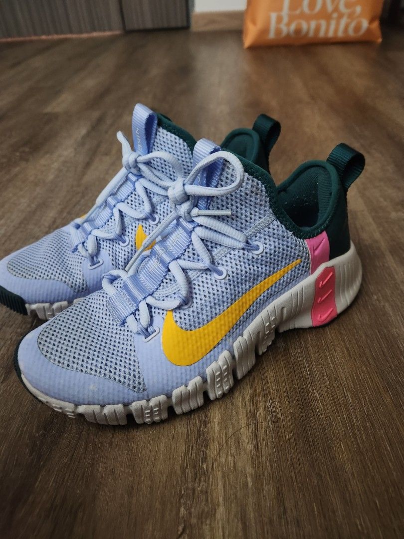 Nike Free Metcon 3 Light Marine Women s Fashion Footwear Sneakers on Carousell