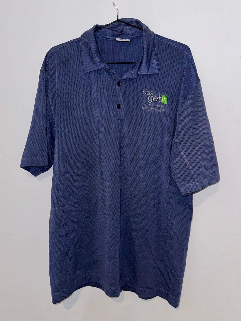 Nike golf polo shirt vintage (Category: Tshirts & Polo Shirts ) located in Zamboanga. Submitted by rafski (Listing ID 1314994004, Image 1). Description: 10/10 condition no issue Size L Fits XXL L 28in W 21 in Shipping via JNT Zamboanga City area +SF.