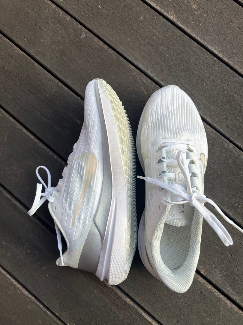 Nike Running Shoes White Women s Fashion Footwear Sneakers on Carousell