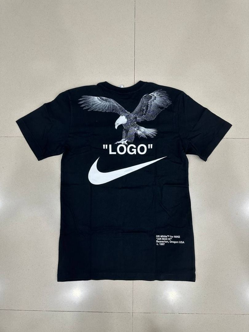 Off White x Nike NRG A6 Tee Black Size S Men s Fashion Tops Sets Tshirts Polo Shirts on Carousell