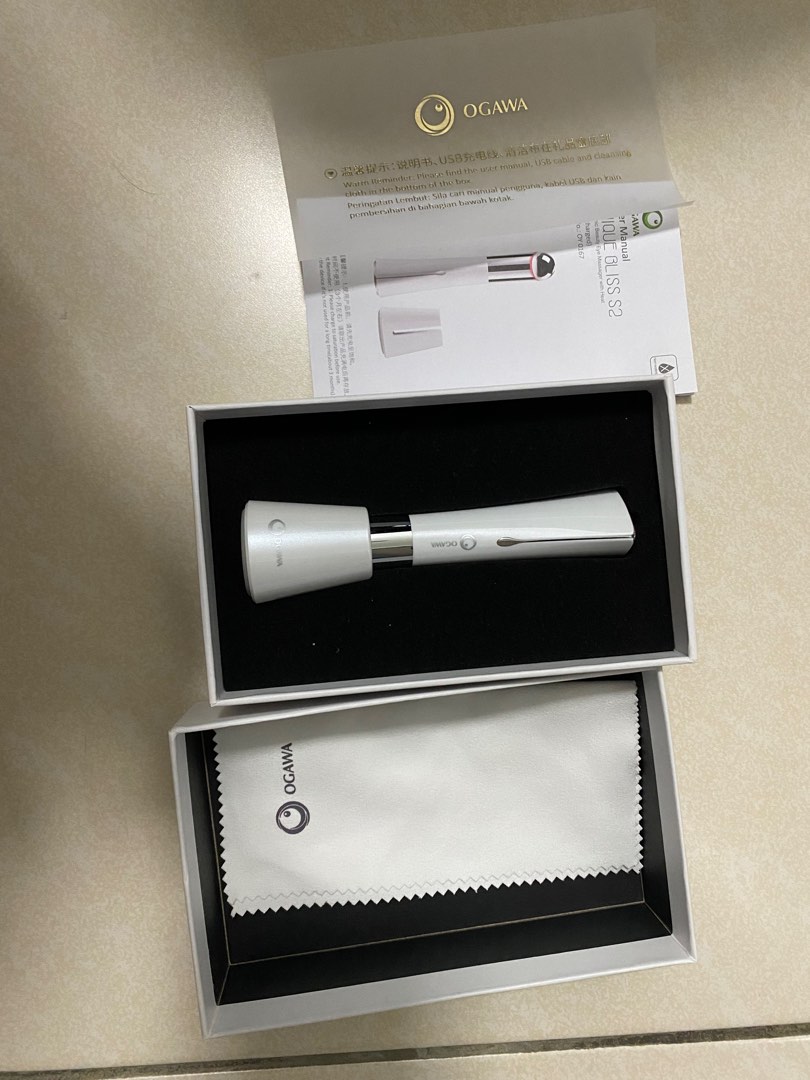 Ogawa Beauty LED Therapy Eye Massager with Heat
