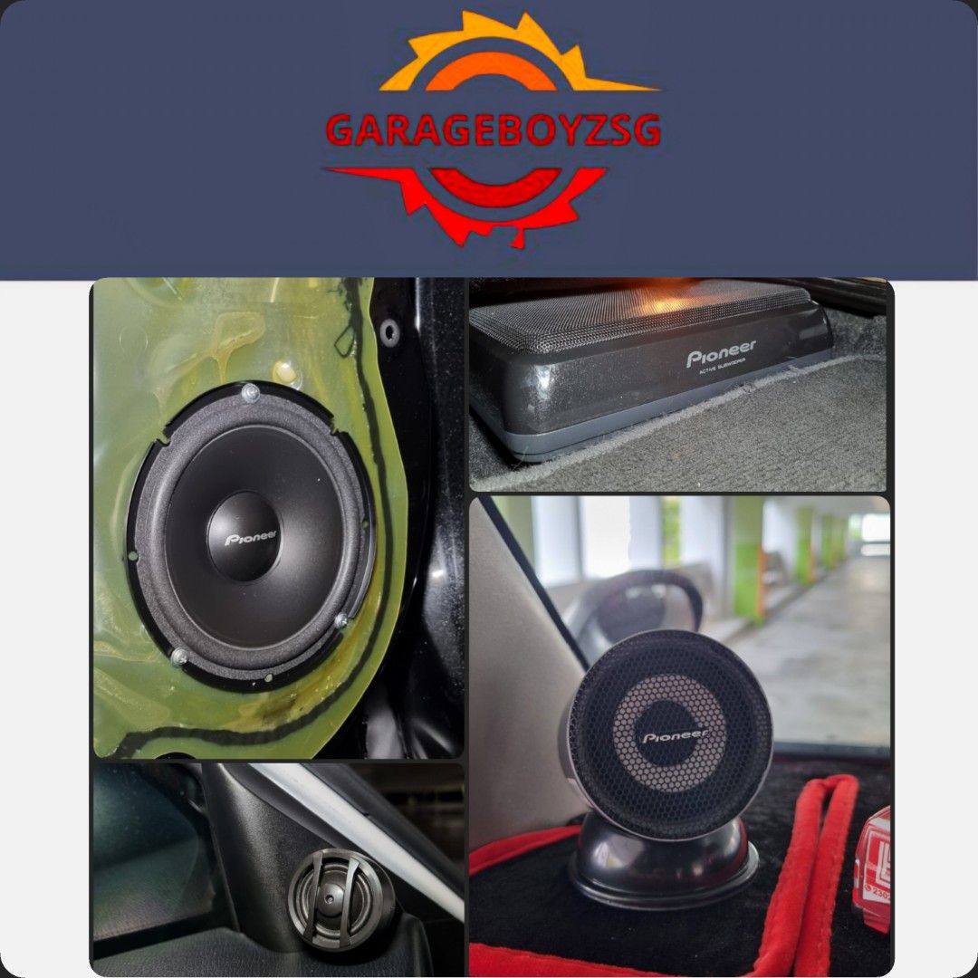 Speakers Pioneer Underseat Woofer Pioneer TS-WH500A 150 Watts