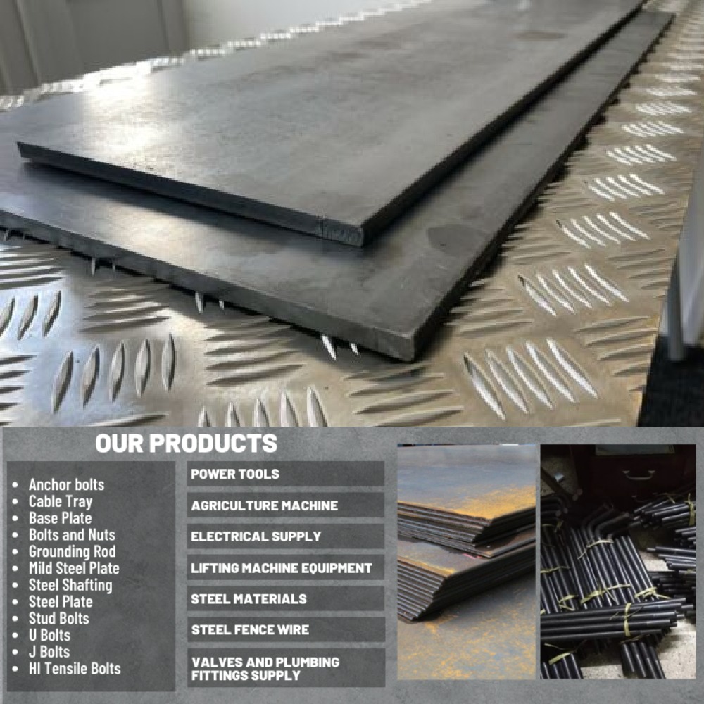 Plate 12mm x 350 x400 / Base Plate / MS Plate, Commercial & Industrial ...