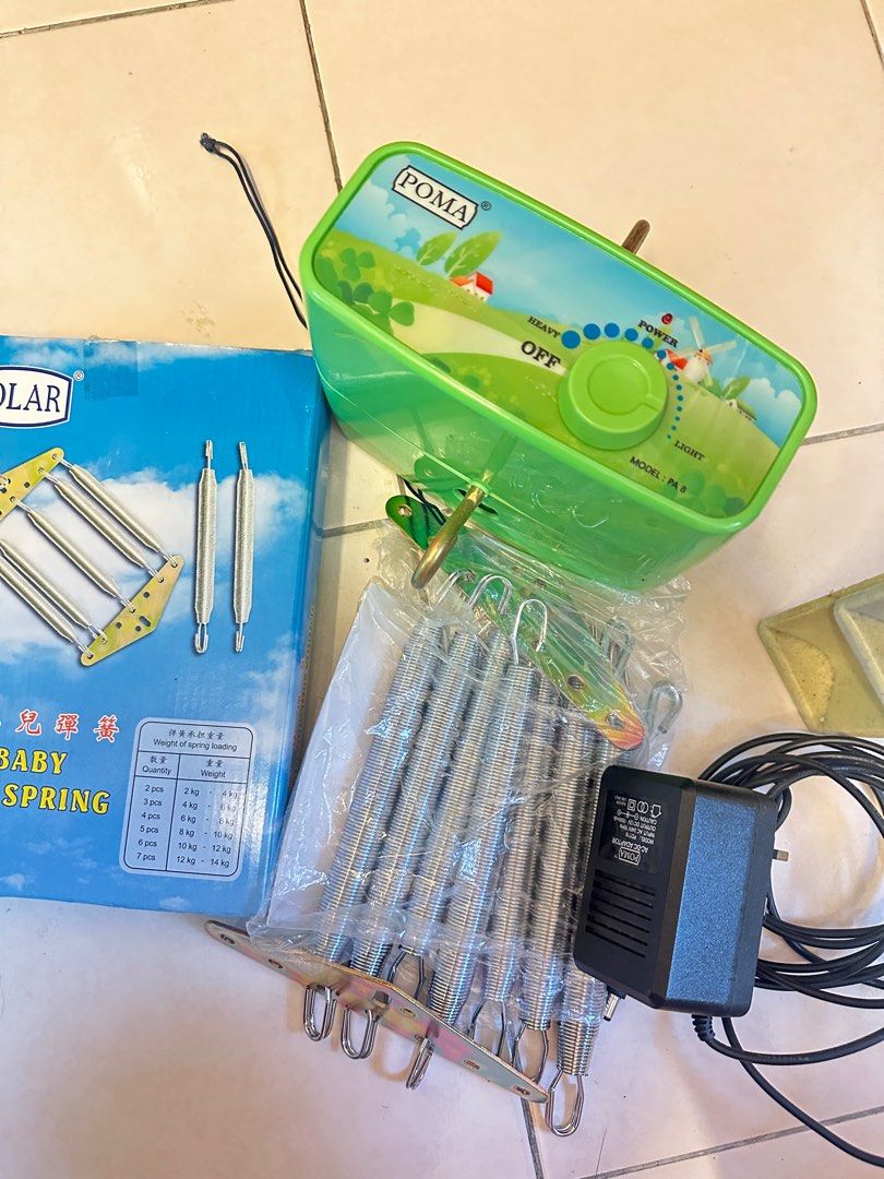 POMA Electric Baby Cradle Buaian Elektrik Bayi