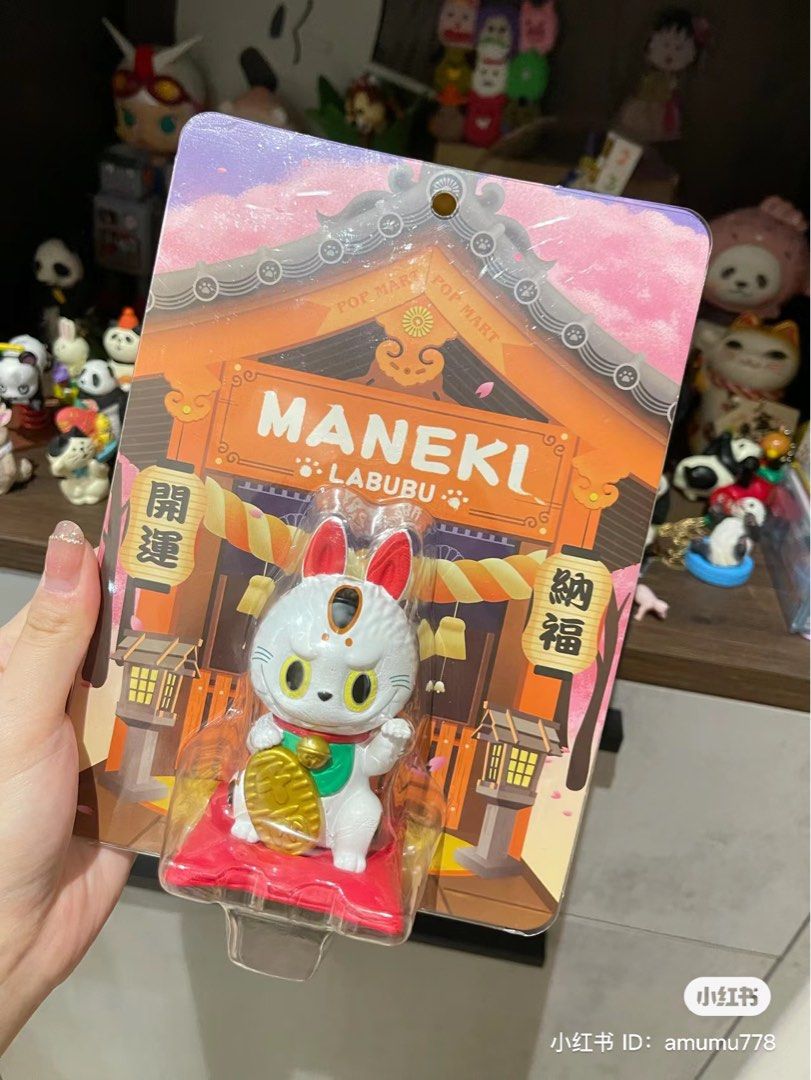 4体セット 即日発送 LABUBU MANEKI 招き猫 pop mart LABUBU ラブブ 招き猫 日本限定 - メルカリ