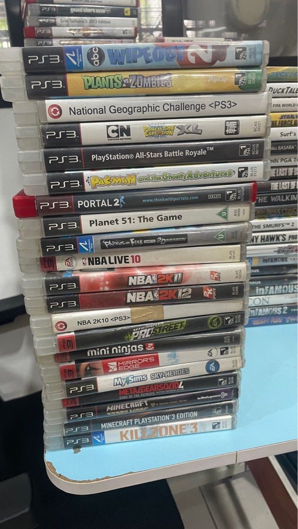 PlayStation PS3 Game Games Console Controller Controllers (Category: PlayStation) located in Manila. Submitted by andrewski (Listing ID 1315114543, Image 2). Description: Discount available for bulk orders ang freebies if take all php100 2010 FIFA World Cup South Africa NBA 2K11 php200 Blazing Angels 2 - Secret Mission of WWII EA sports - PGA TOUR 08 Gran Turismo 5 - 2013 Edition National Geographic Challenge php300 abc - WIPEOUT Assassin's Creed